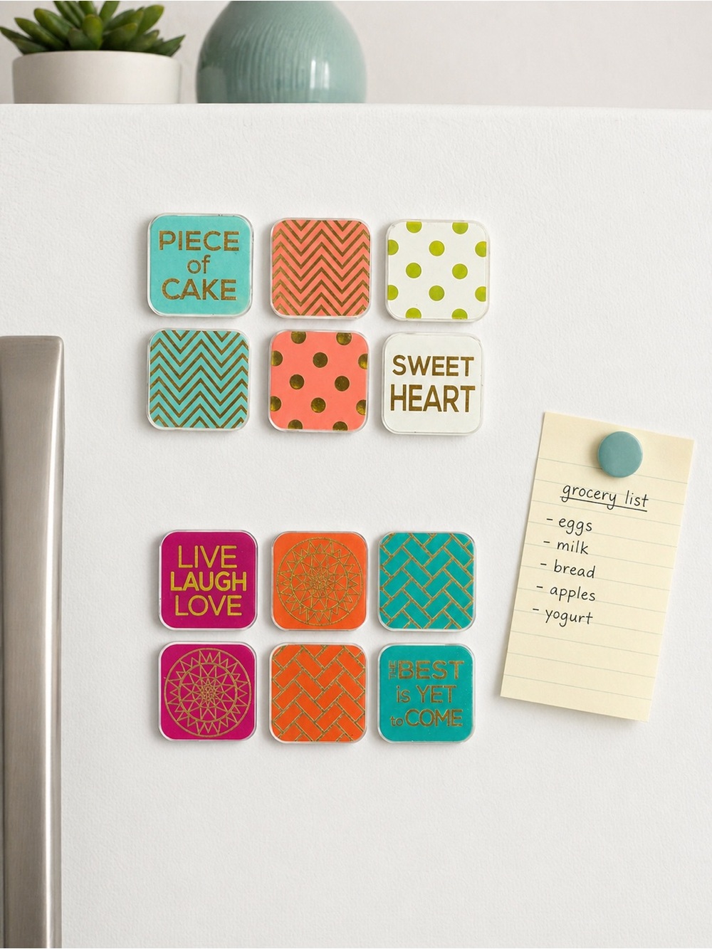 ⛱️ Clip-rite Metallic Designs Magnets
